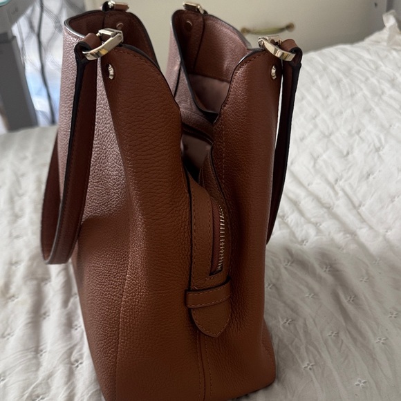 Kate Spade Tan Leather Shoulder Bag - Picture 3 of 6